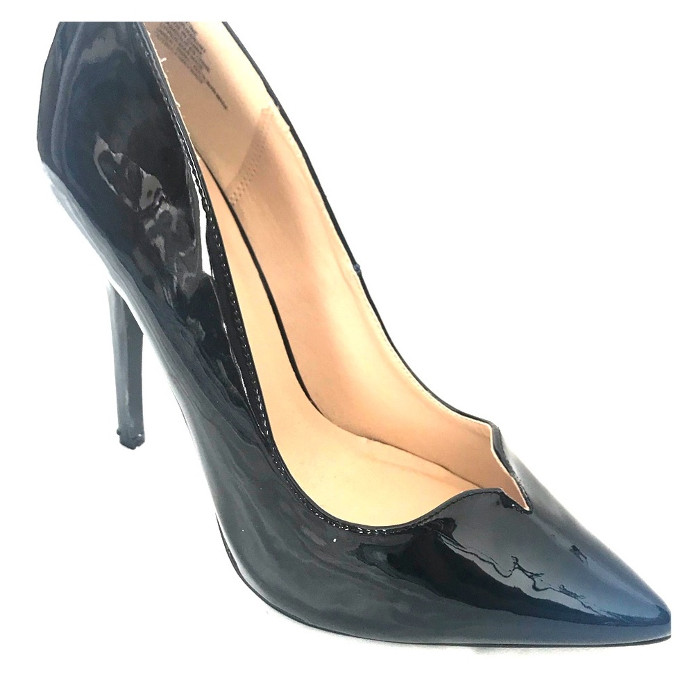 JustFab Patton Leather Pump